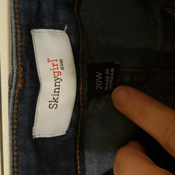 💥3/30💥Skinny girl stretchy jeans size 20 - Picture 3 of 5
